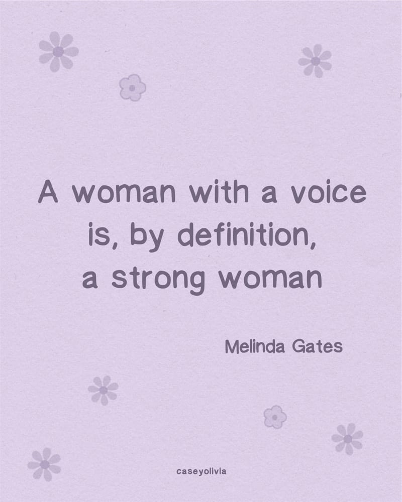melinda gates girl power inspiration