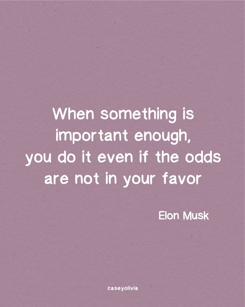 elon musk motivational saying to do what you love