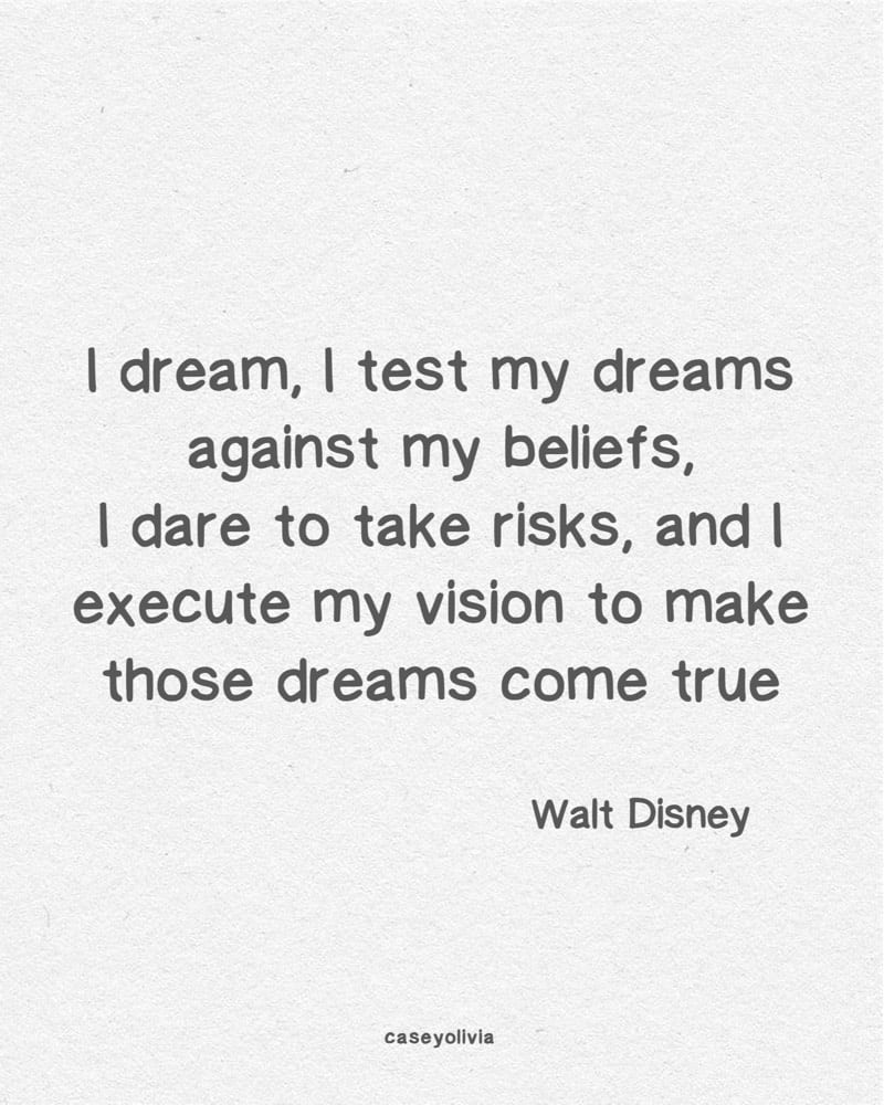 make those dreams come true