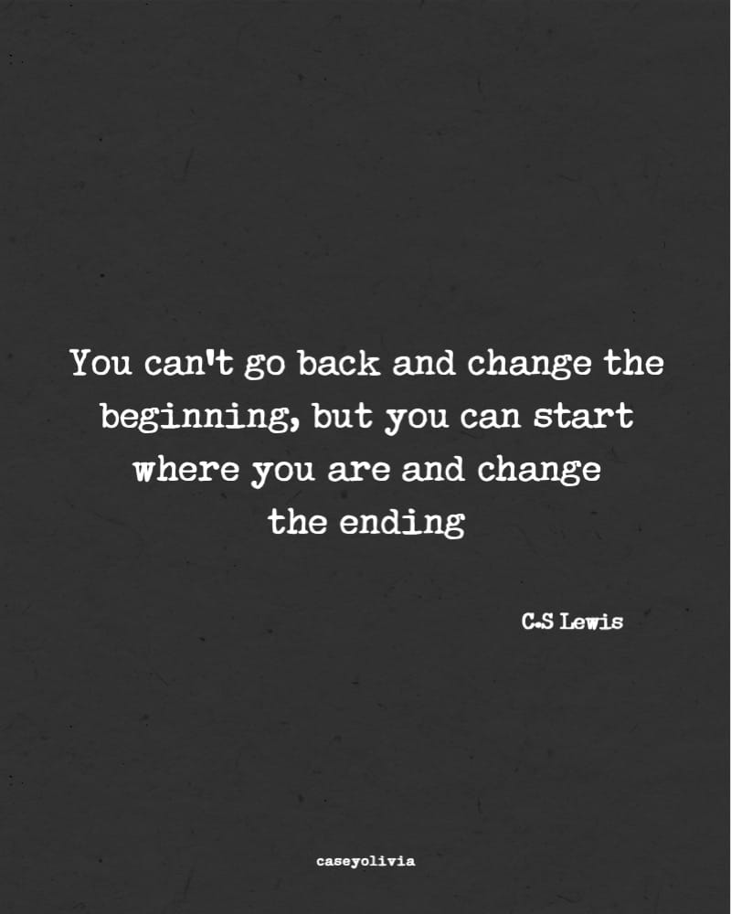 inspirational change the ending quote