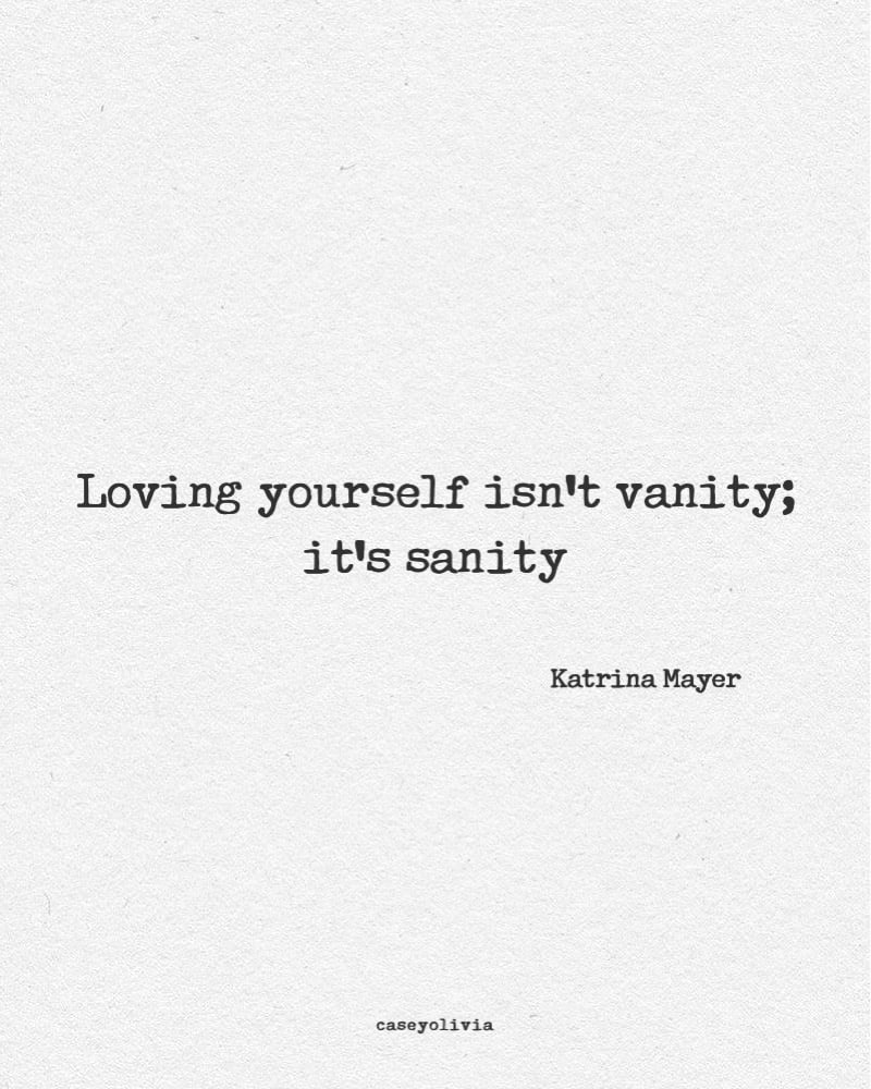 inspirational loving yourself quotation for women