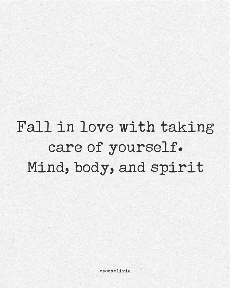 relax and take care of yourself quote