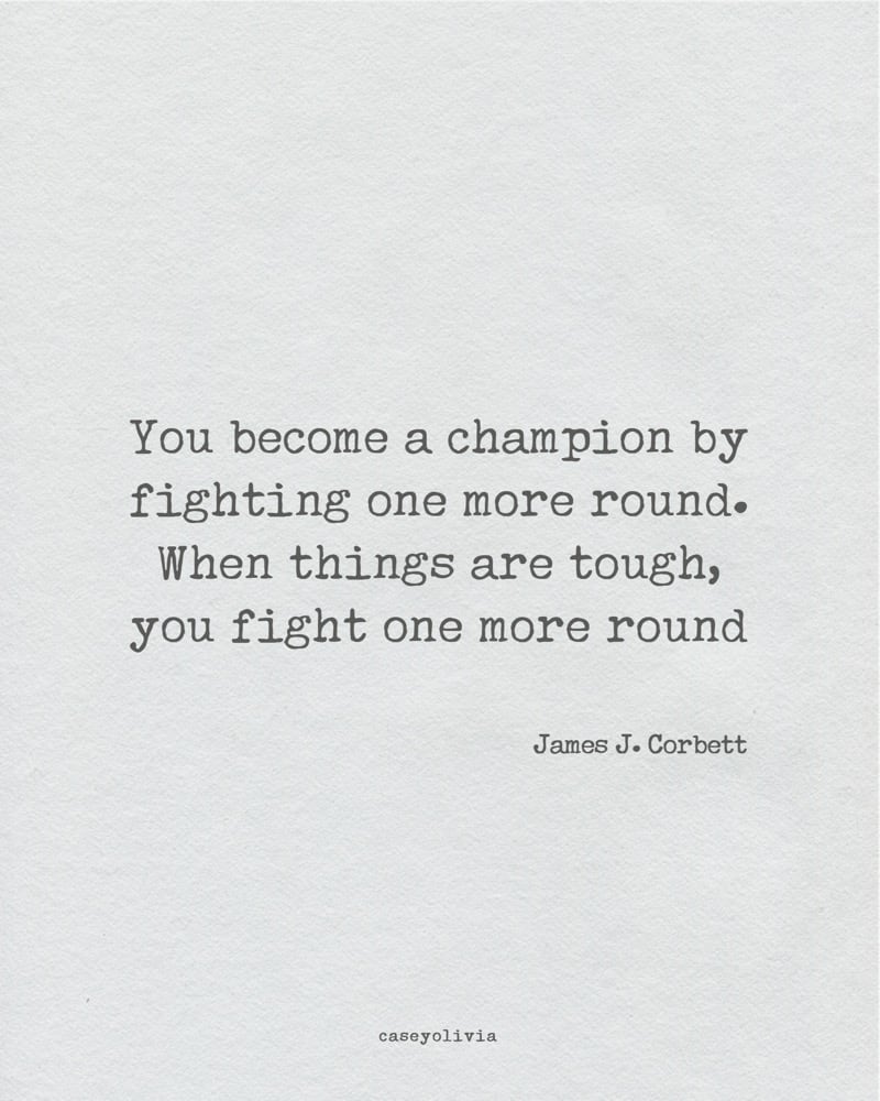 fighter qoute for motivation when things are tough