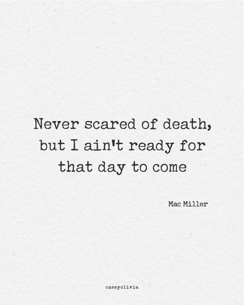 never sacred of death life quotation