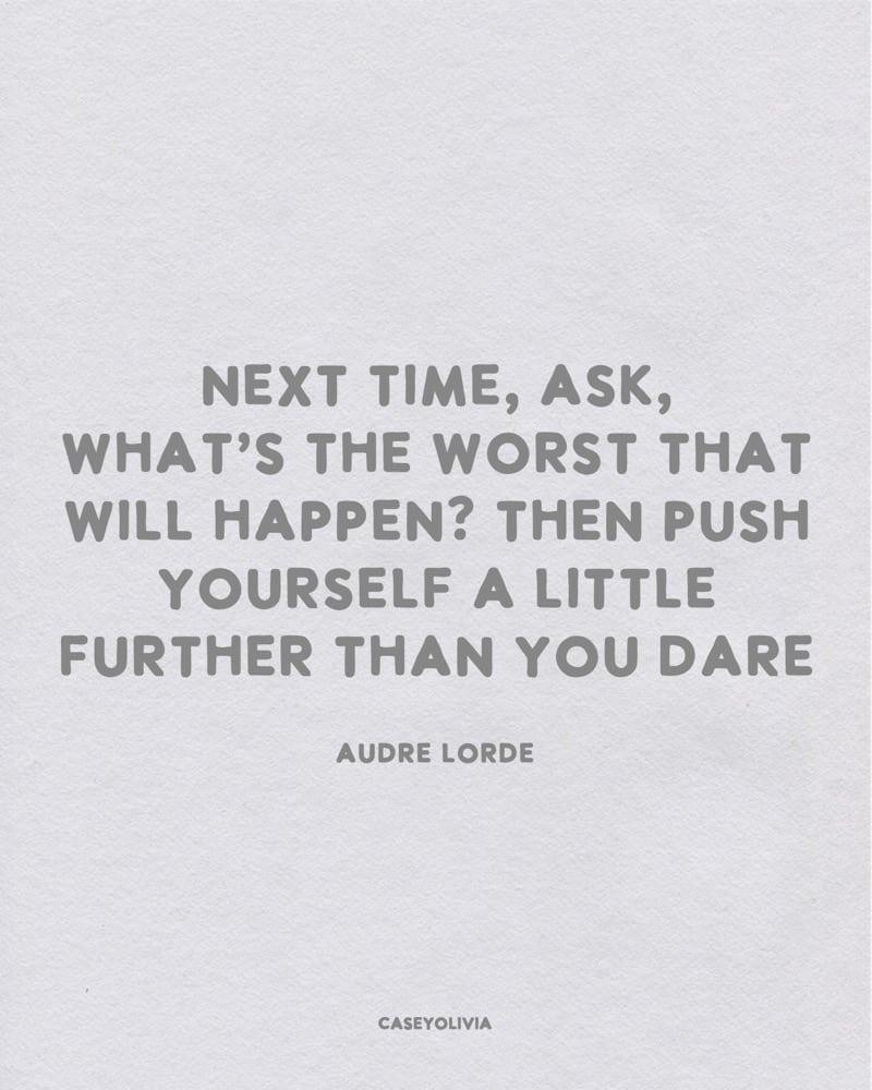 push yourself a little further motivational quote