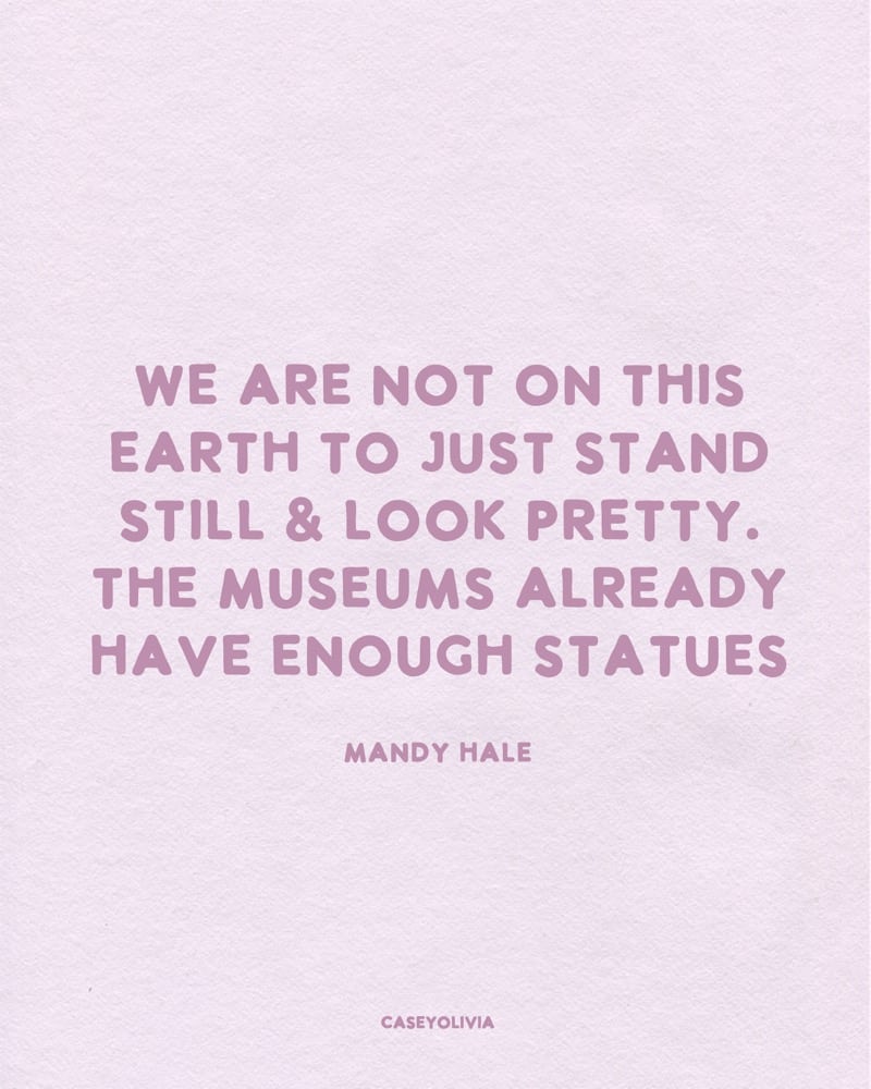 mandy hale quote about living life