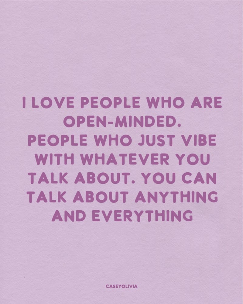 people who are open minded quote