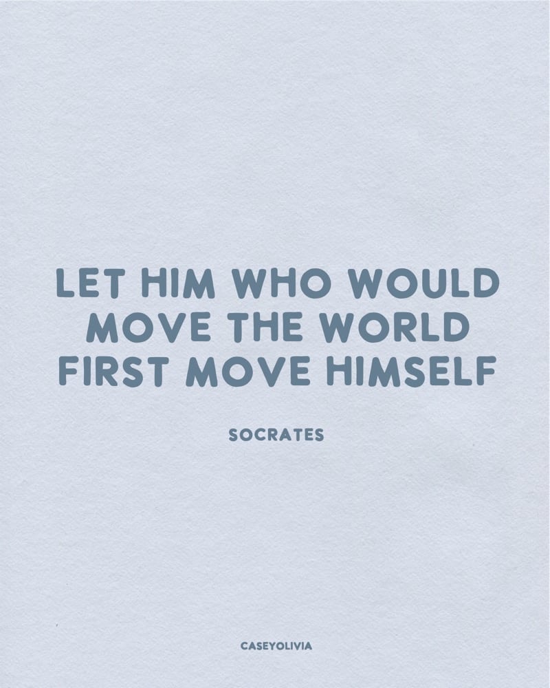 first move himself socrates