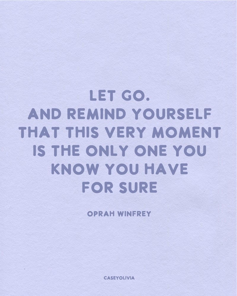 inspirational oprah quote about enjoying your life