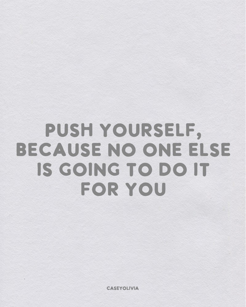 gym quote about pushing yourself