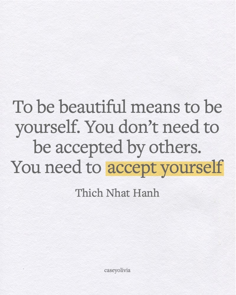 self love and self acceptance affirmation