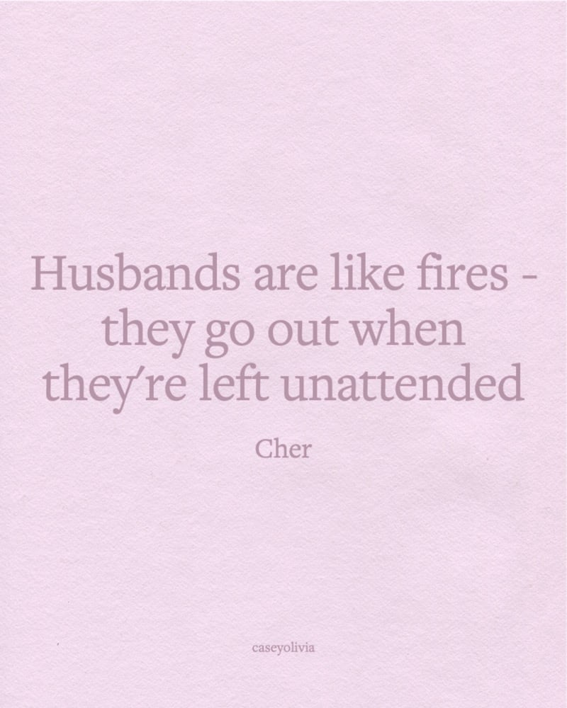 funny quotation about husbands