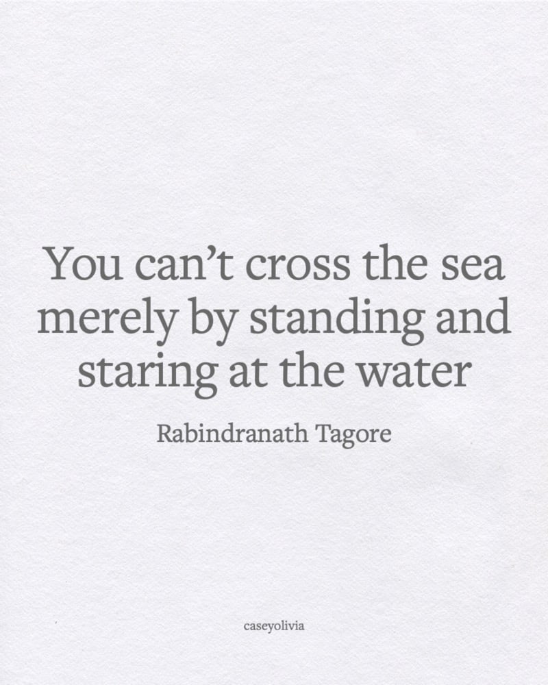 rabindranath tagore short quote to inspire motivation