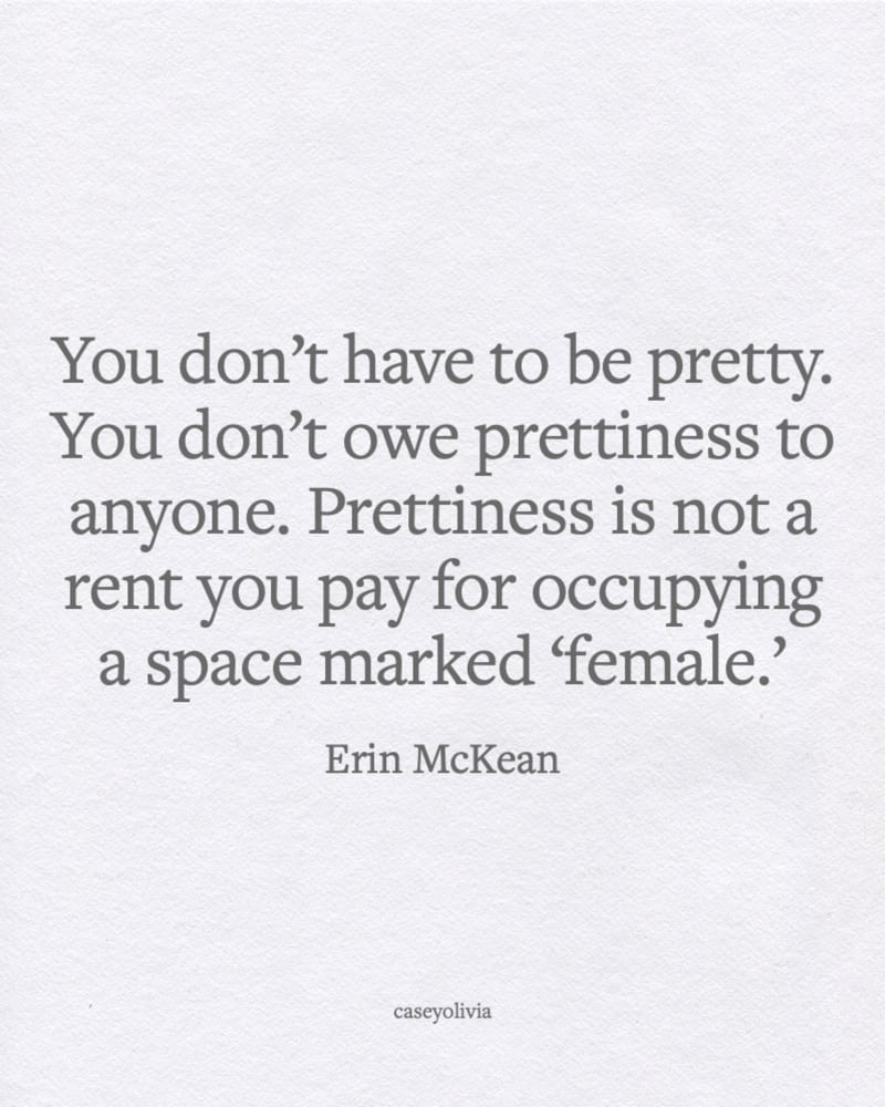 erin mckean to empower women quote