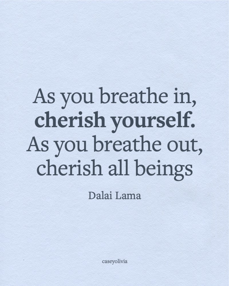 cherish yourself quote for a self love