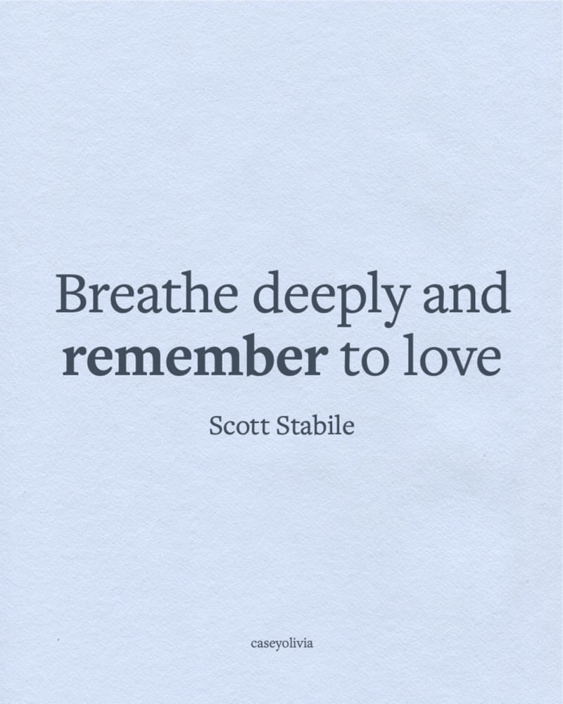 scott stabile remember to love