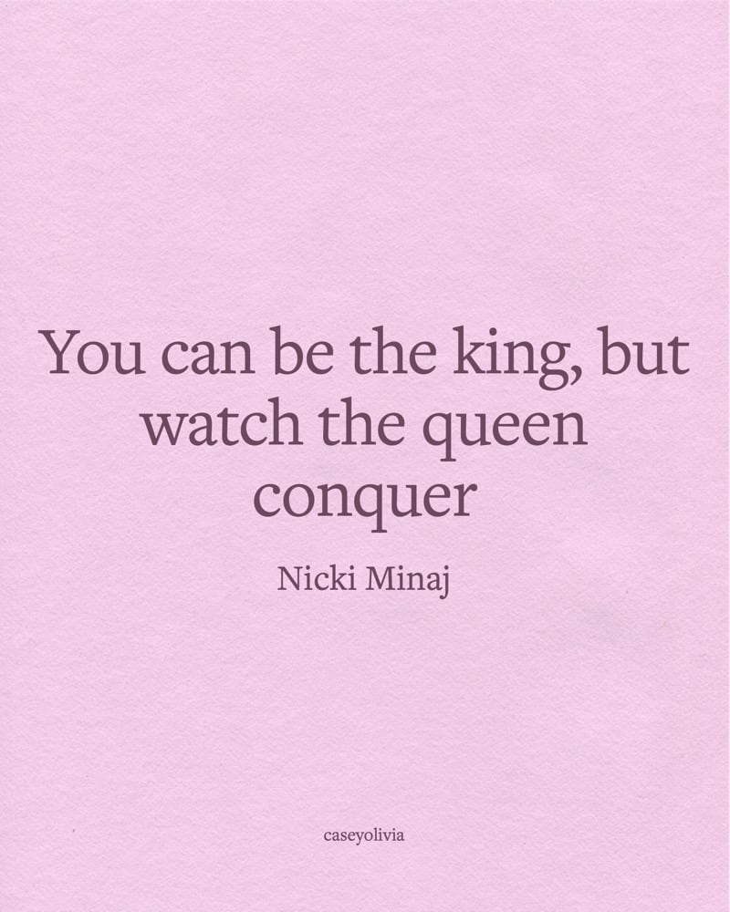 nicki watch the queen conquer