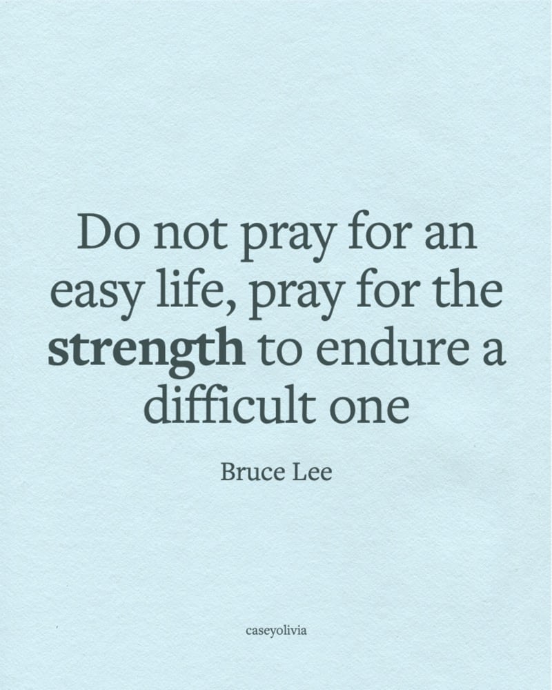 bruce lee endurance quotation to be unstoppable in life