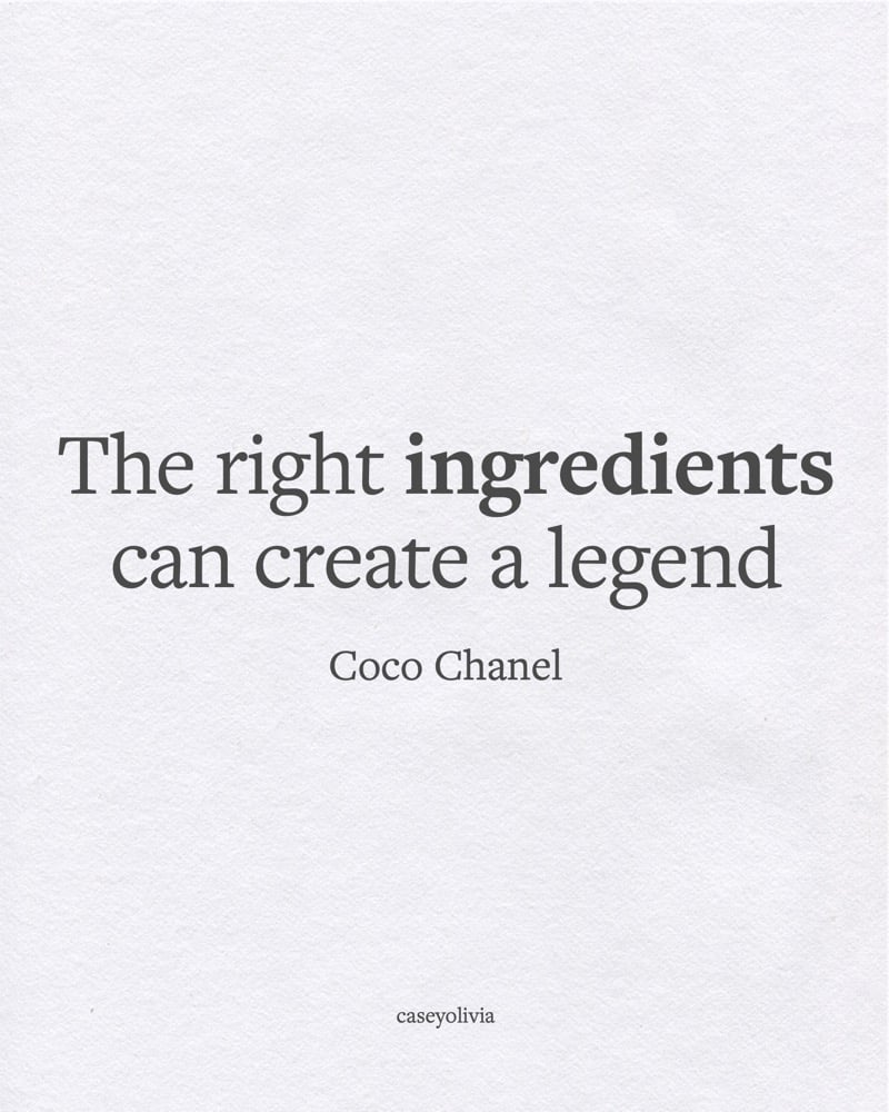coco chanel inspirational saying to motivate