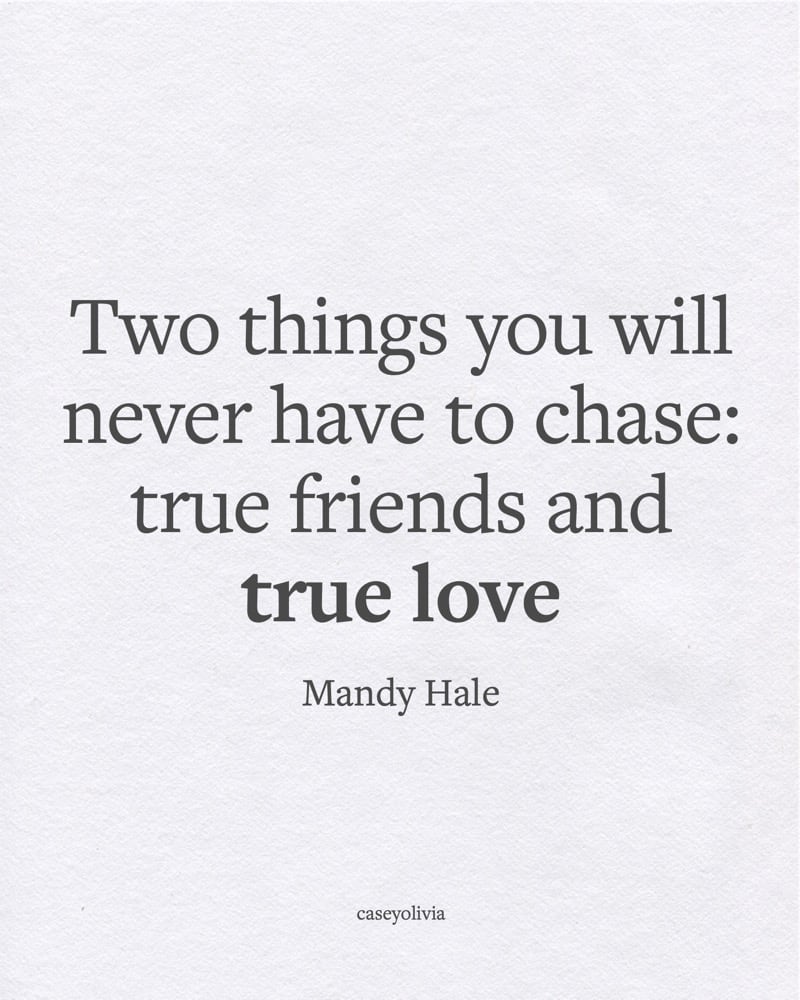 mandy hale true friendship quote