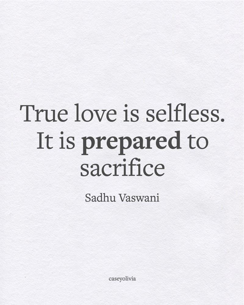 sadhu vaswani love is selfless deep meaning