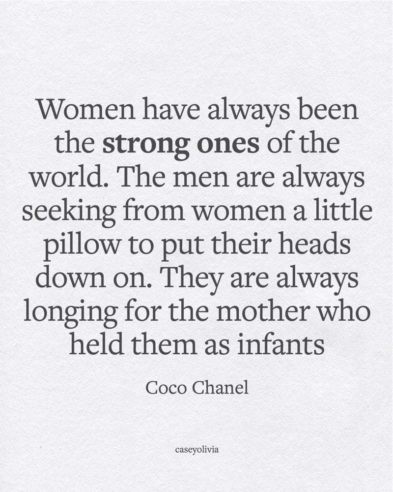 coco chanel strong women empowering words to inspire