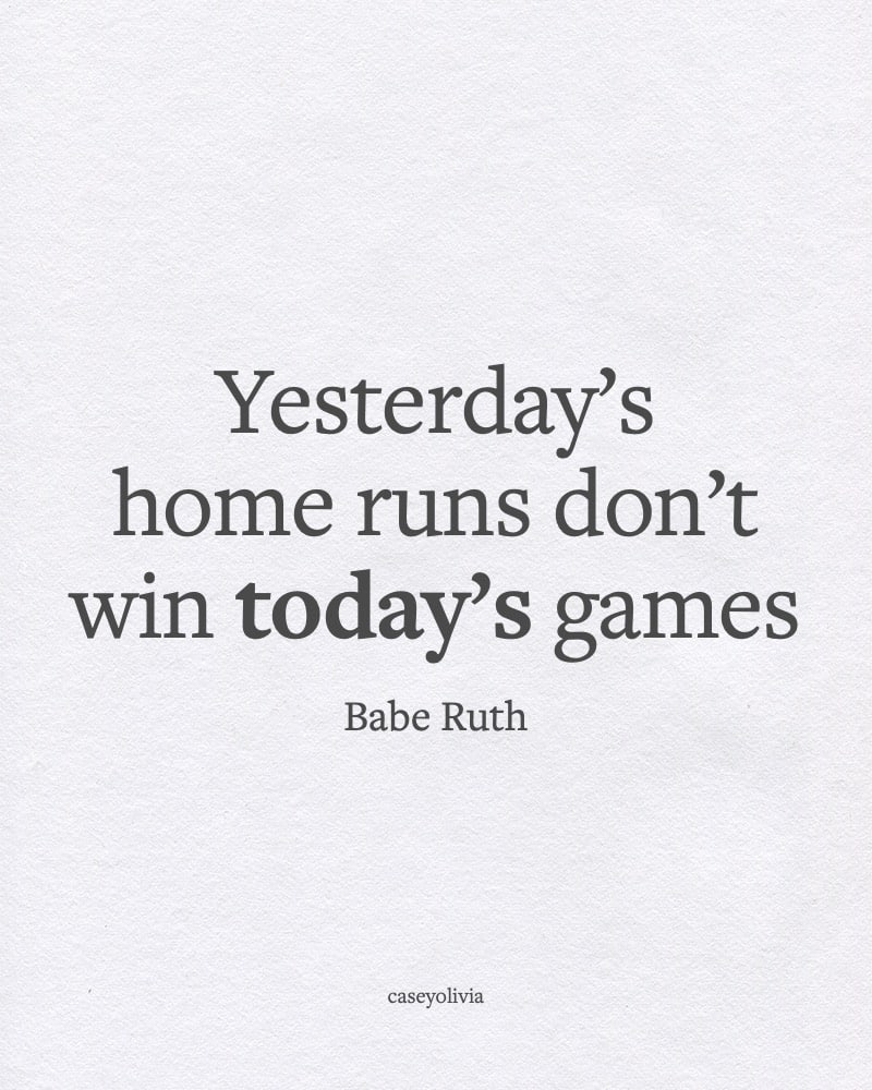 babe ruth winning attitude quote about sports