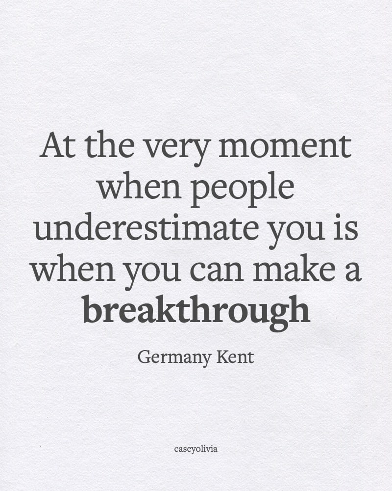 make a breakthrough quote for motivation