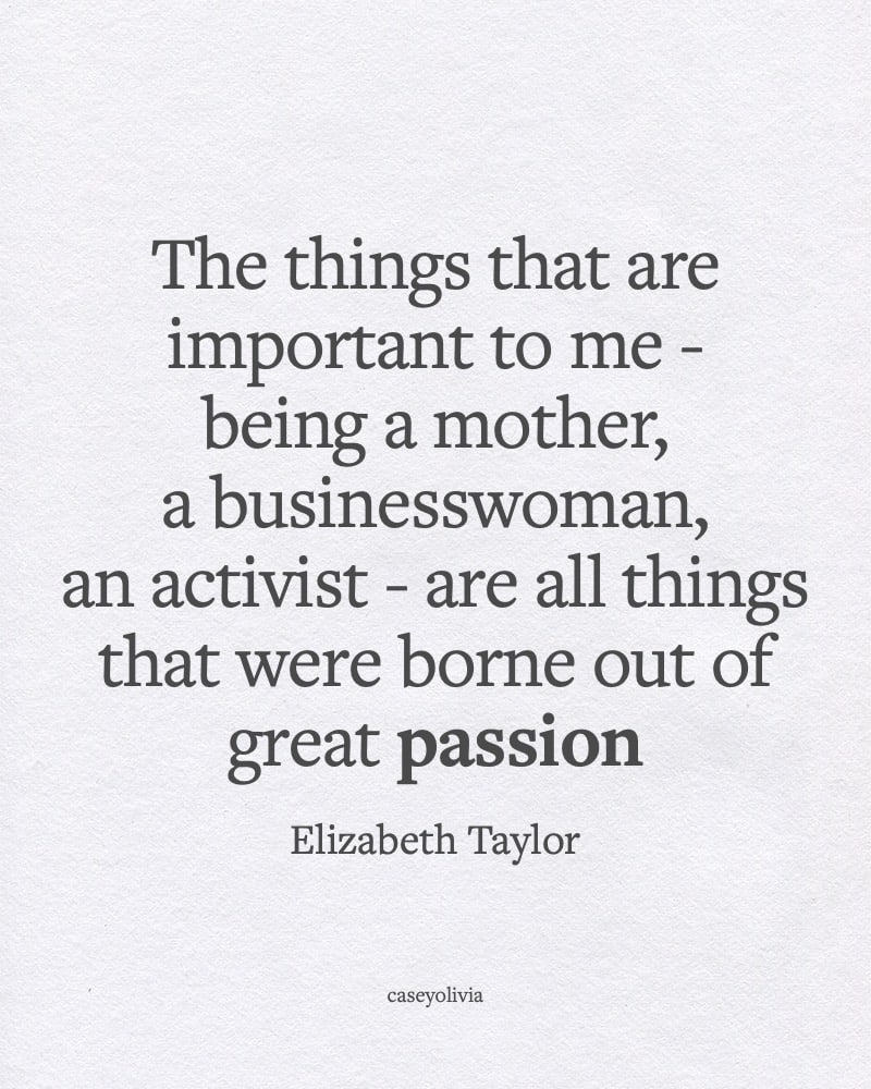 being an amazing person with passion quote