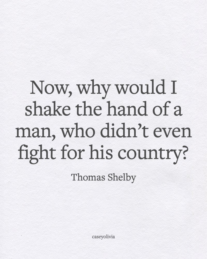 respect quote from thomas shelby