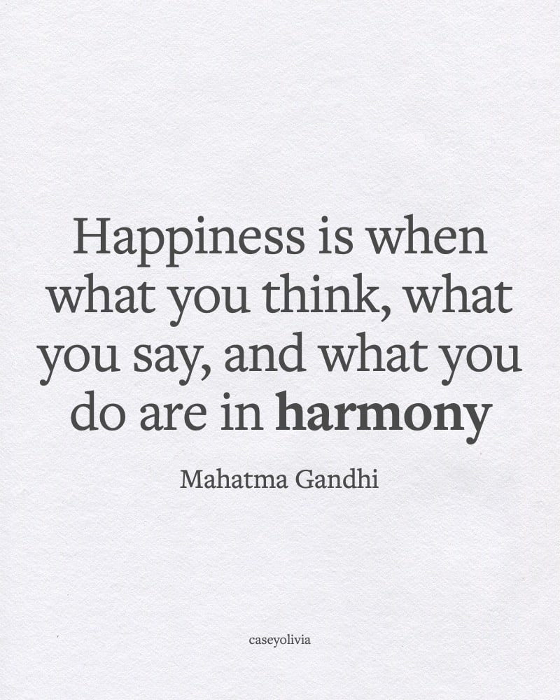 mahatma gandhi happiness definition quote