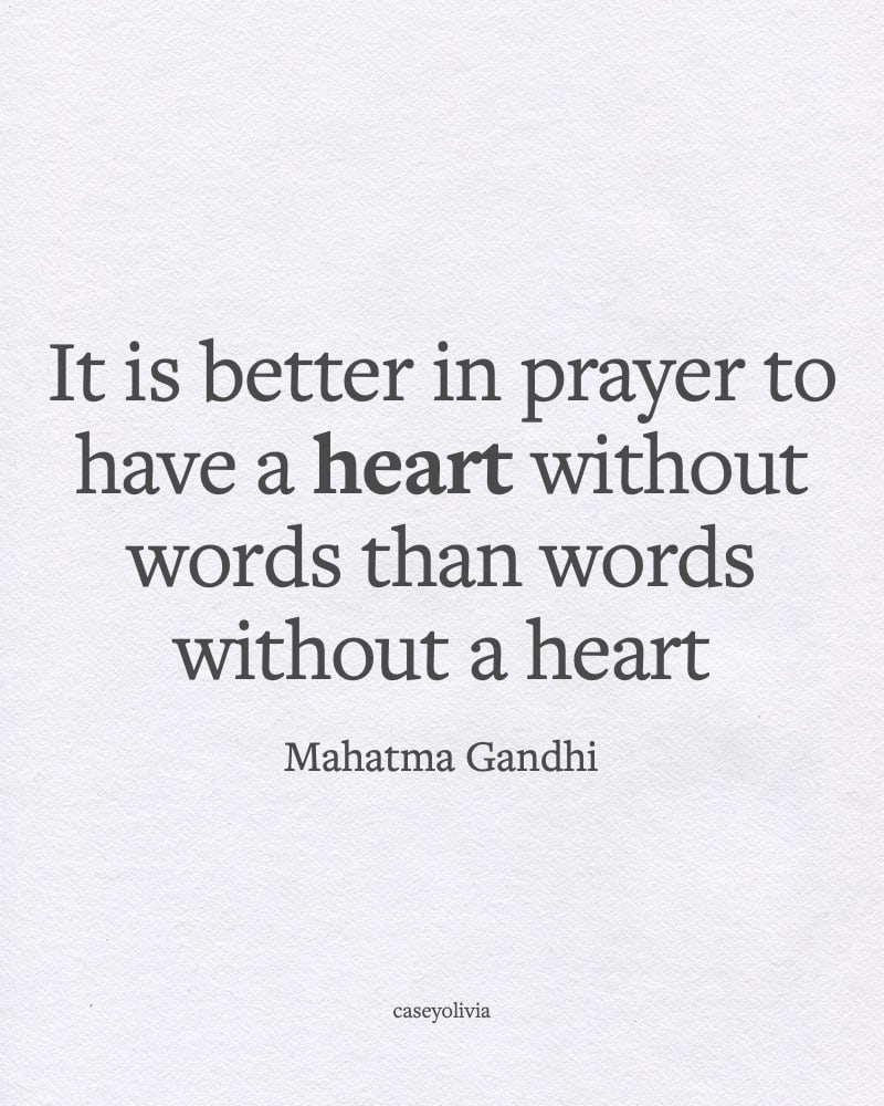 mahatma gandhi peace in your heart quotation