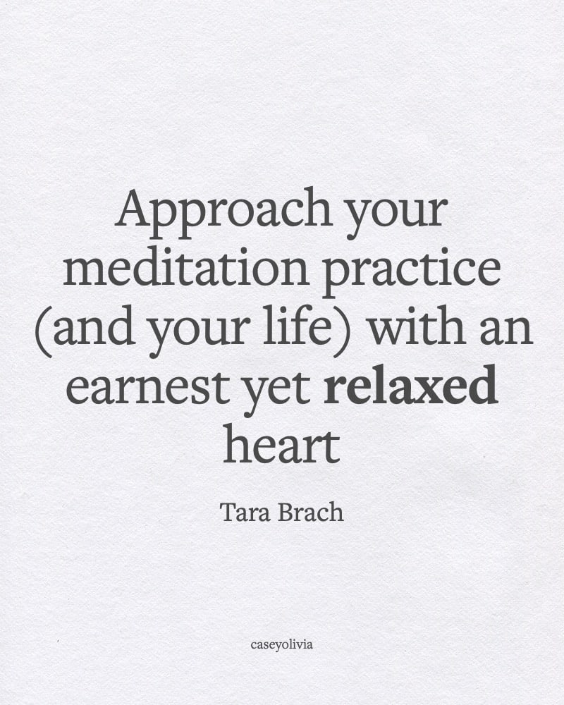 tara brach meditate quote about life