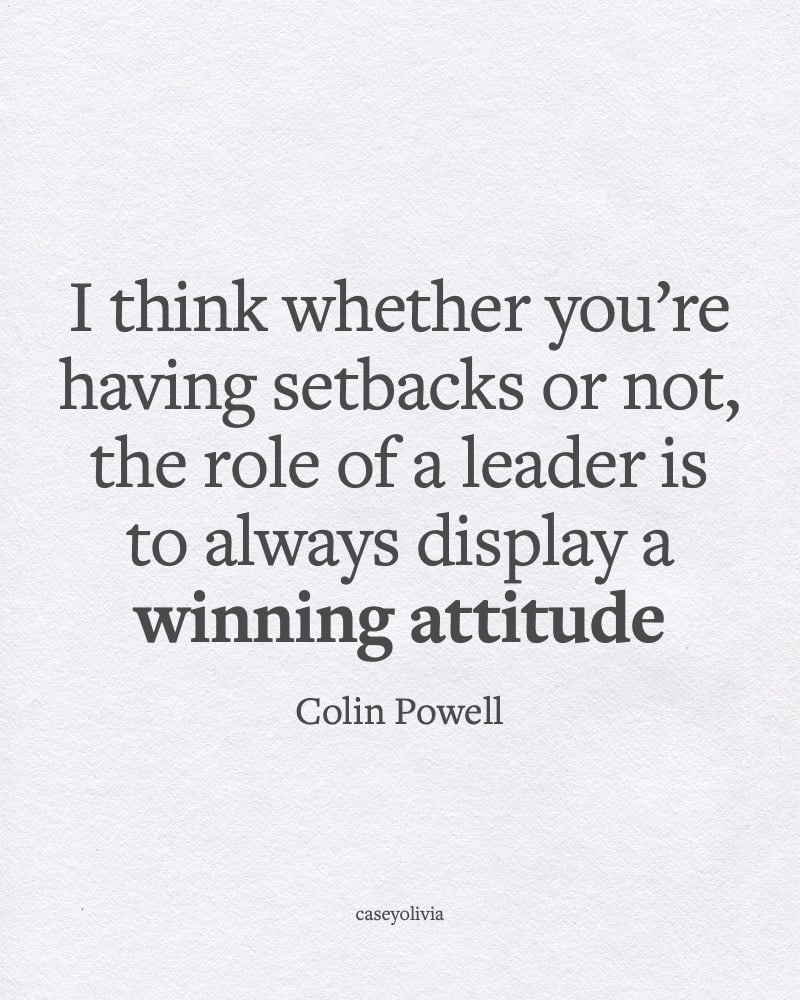 the role of a leader quote by colin powell