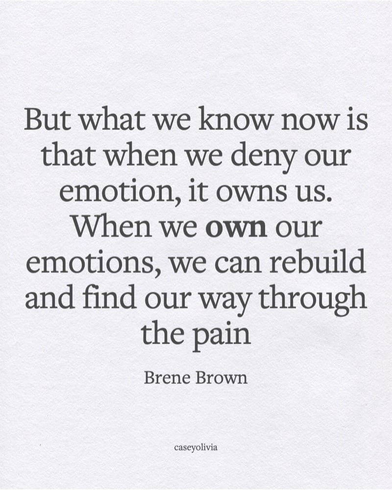 rebuild our way through the pain brene brown