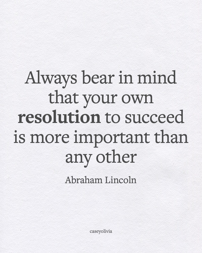 success abraham lincoln for courage