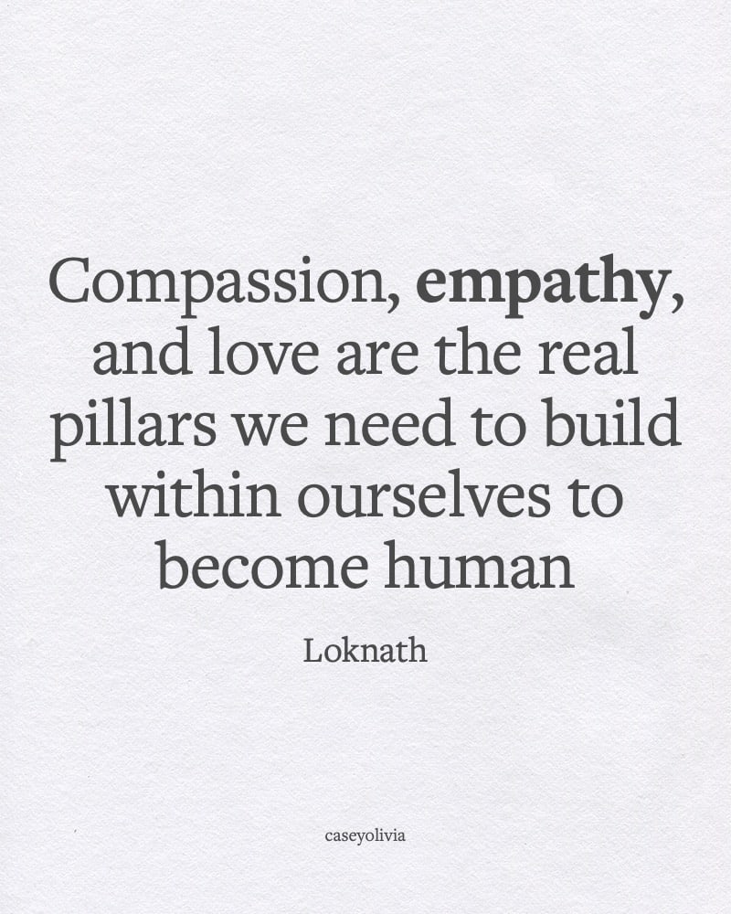 loknath compassion empathy and love