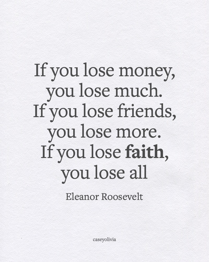 inspirational quote about keeping your faith