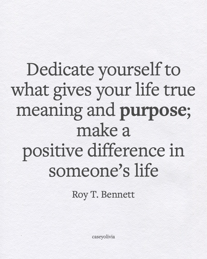 roy t bennett make positive difference quote about friendship