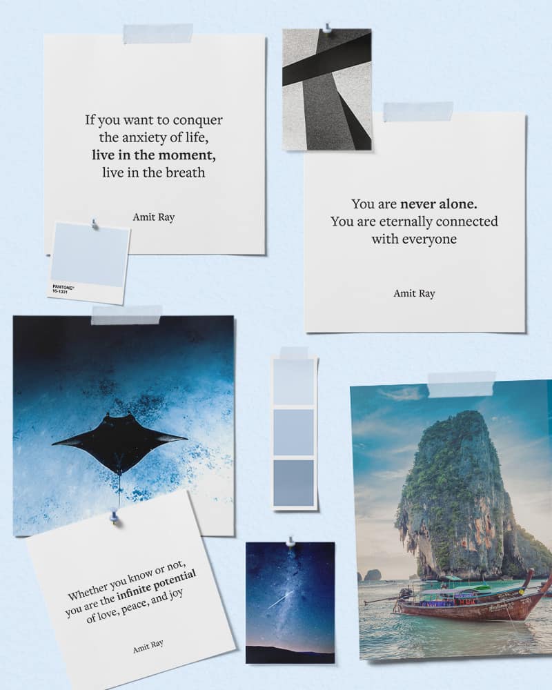 vision board printable quotes from amit ray