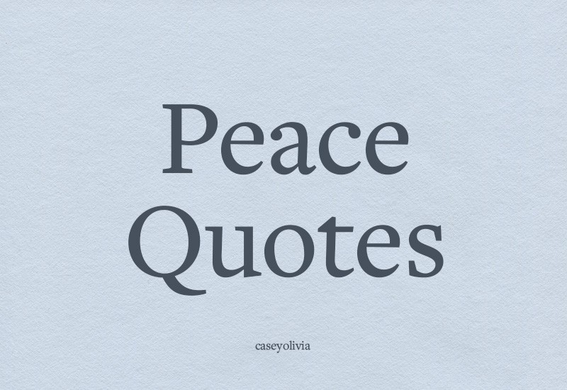 list of the best quotes and images about peace to share for inspiration