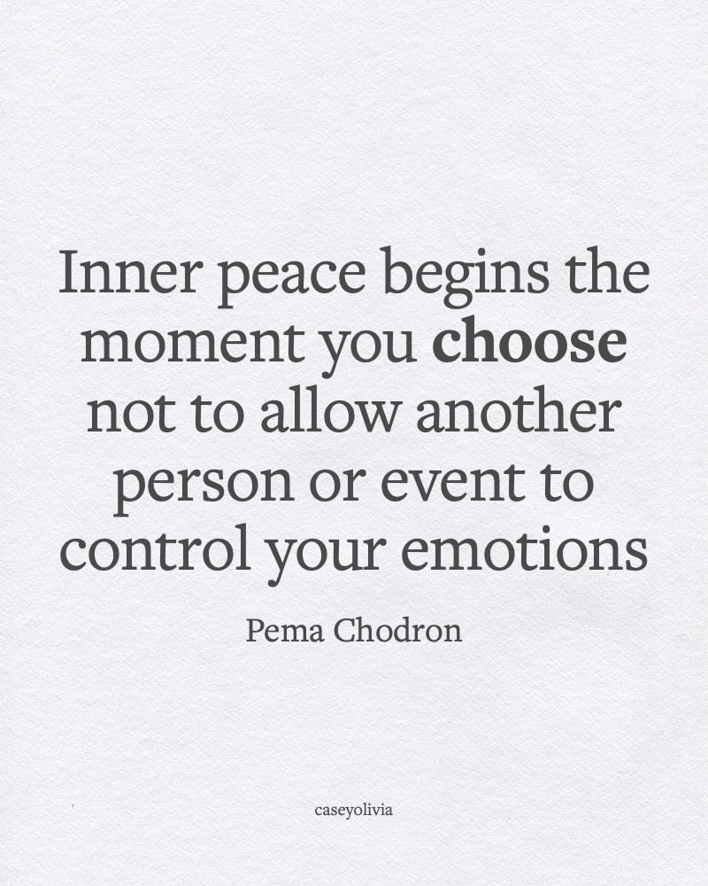 inner peace quotation pema chodron
