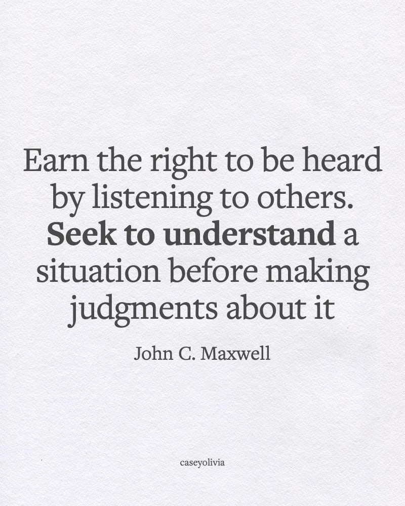 seek to understand before judging quote
