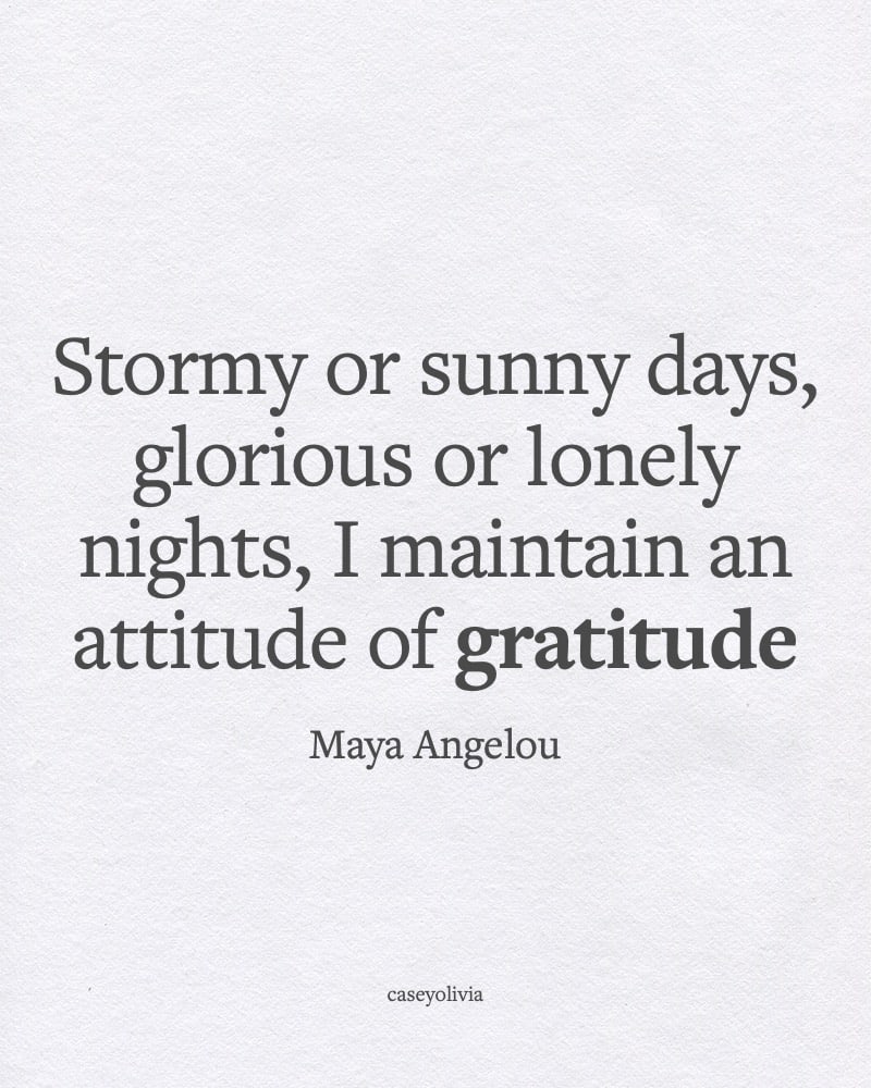 my attitude of gratitude quote