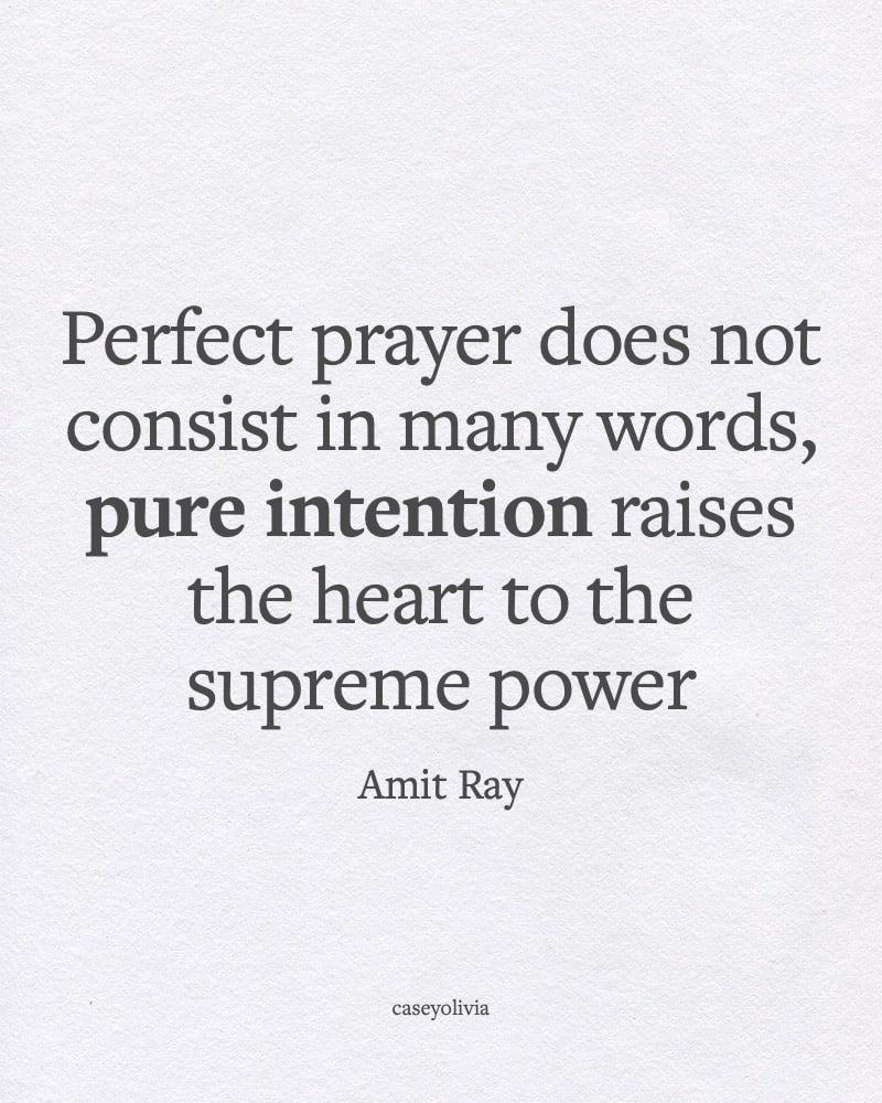 pure intention raises the heart amit ray