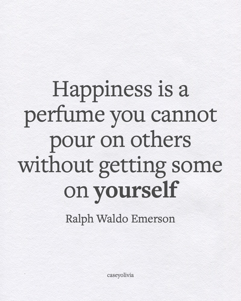 ralph waldo emerson quote image about happiness