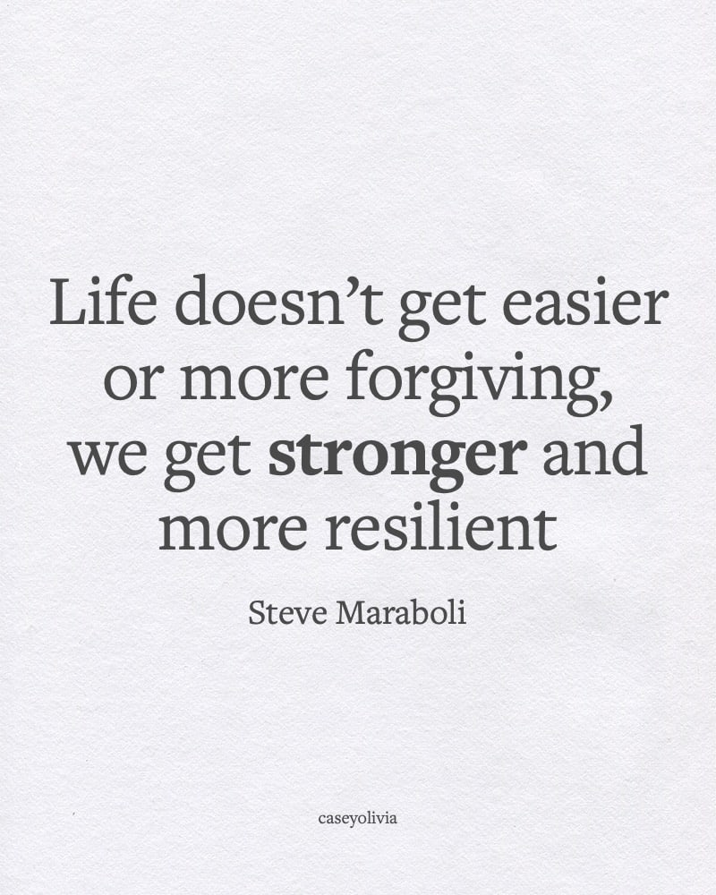 steve maraboli get stronger and more resilient