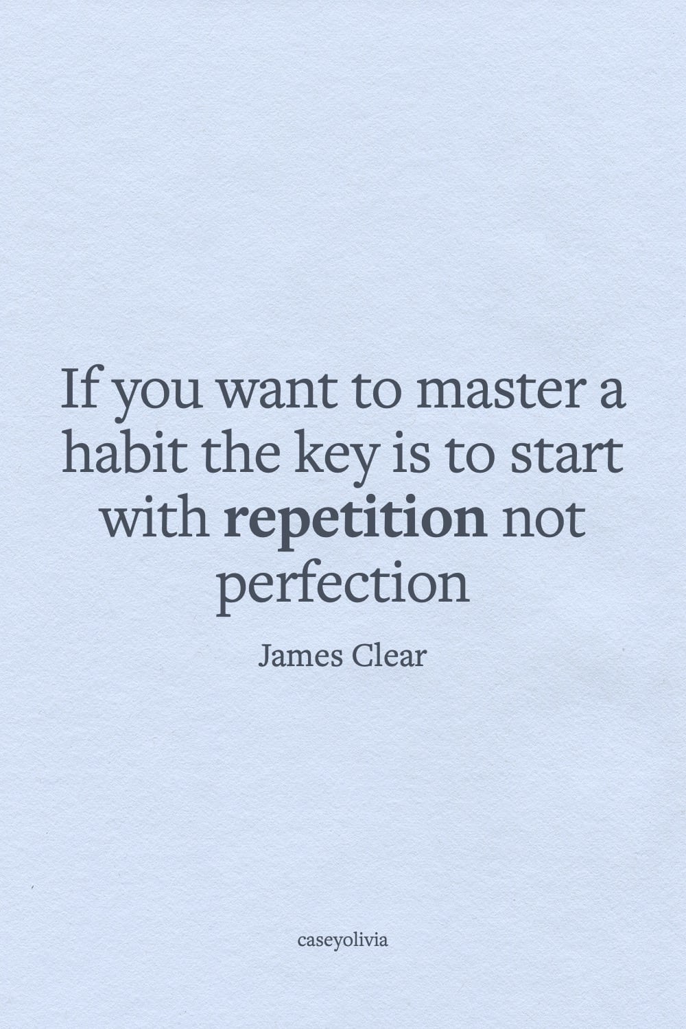 james clear habit mastery caption for instagram