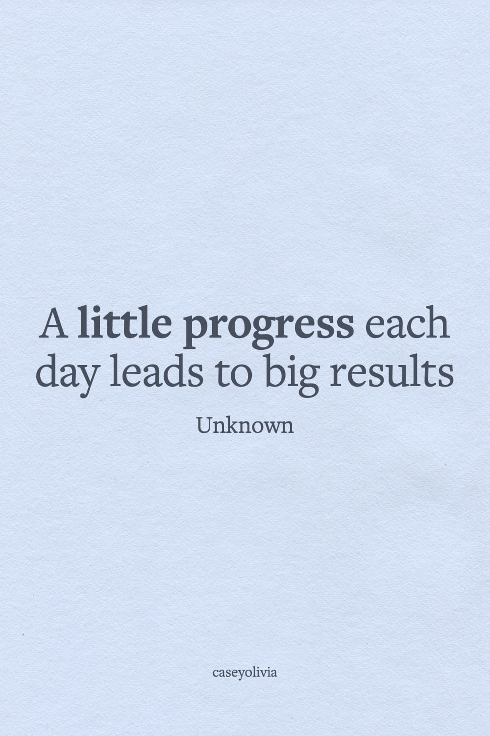 little progress to big results quote image for inspiration