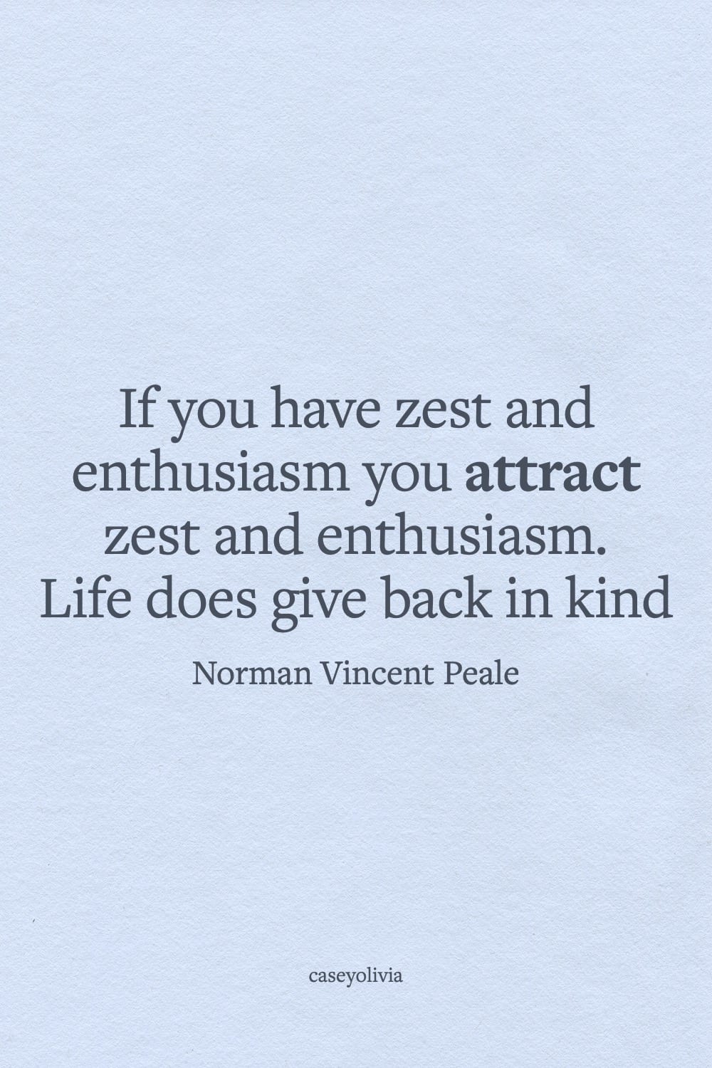 norman vincent peale life does give back in kind
